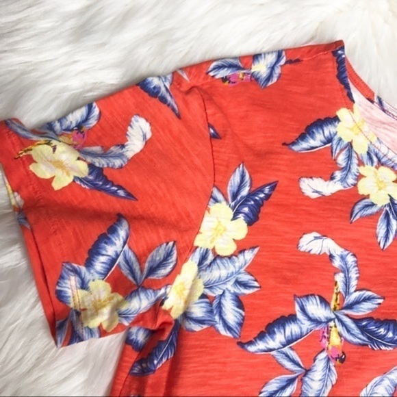 Old Navy NWT Tie Front Hawaiian Top - Picture 6 of 7